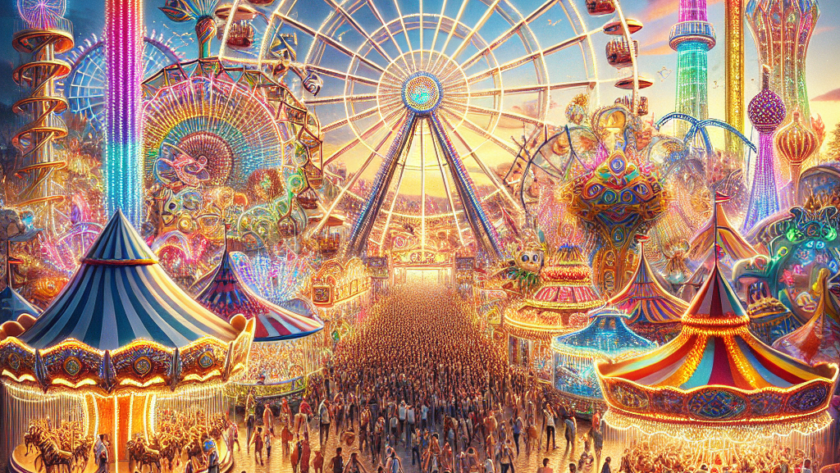 Skąd wzięła się nazwa lunapark?