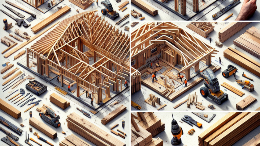 Zastosowanie różnych rodzajów drewna w konstrukcji więźb dachowych