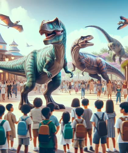 Magia ruchomych dinozaurów – jak realistyczne animacje przyciągają dzieci do parków dinozaurów?