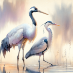 Żuraw a czapla – jak rozpoznać te dwa ptaki w naturze?