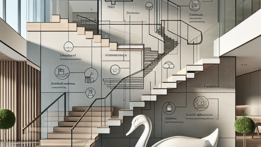 Schody kacze – jak wykorzystać ich charakterystyczny design w nowoczesnych aranżacjach?