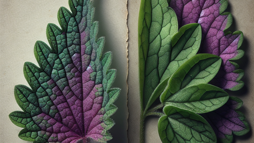 Jasnota purpurowa a bluszczyk kurdybanek – jak odróżnić te rośliny?