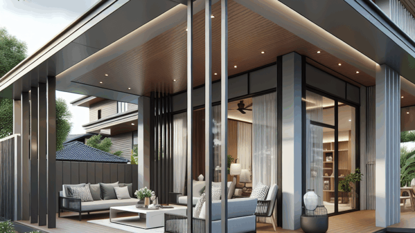 Zadaszenie przyścienne tarasu – praktyczne i stylowe rozwiązania dla Twojego domu