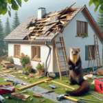 Co zrobić, gdy kuna zniszczy dach – plan działania krok po kroku