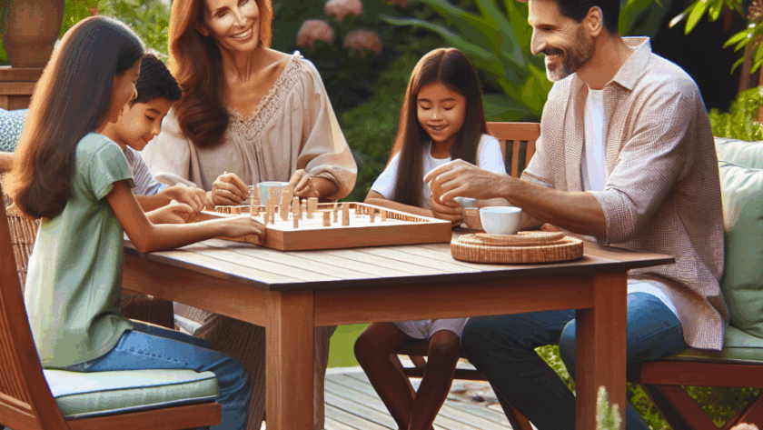 Meble ogrodowe drewniane do altany – jak stworzyć idealną strefę relaksu i spotkań z rodziną