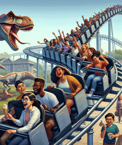 Rollercoastery, karuzele i... dinozaury?! Tylko w Zatorlandzie!
