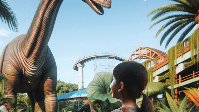 Twoje dziecko pokocha brachiozaura! Gigantyczny roślinożerca w Zatorlandzie czeka!