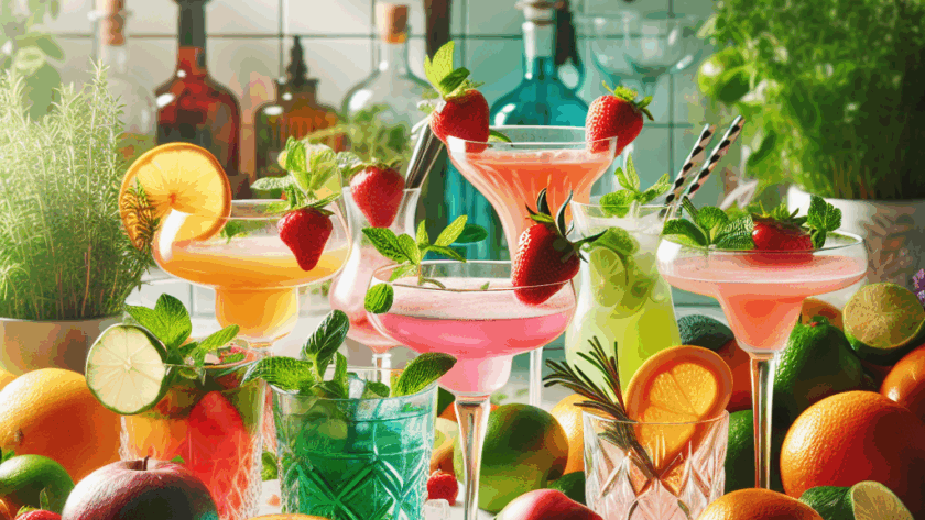 Drinki: przepisy domowe – kolorowe koktajle w Twojej kuchni