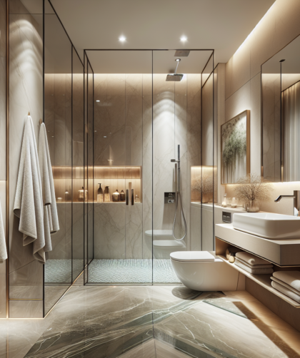 Jak wybrać idealną szybę prysznicową i kabinę do nowoczesnej łazienki typu Walk-in?