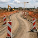 Jak zaplanować tymczasowe drogi na placu budowy bez błędów?